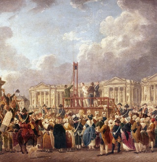 The heads behind the guillotine